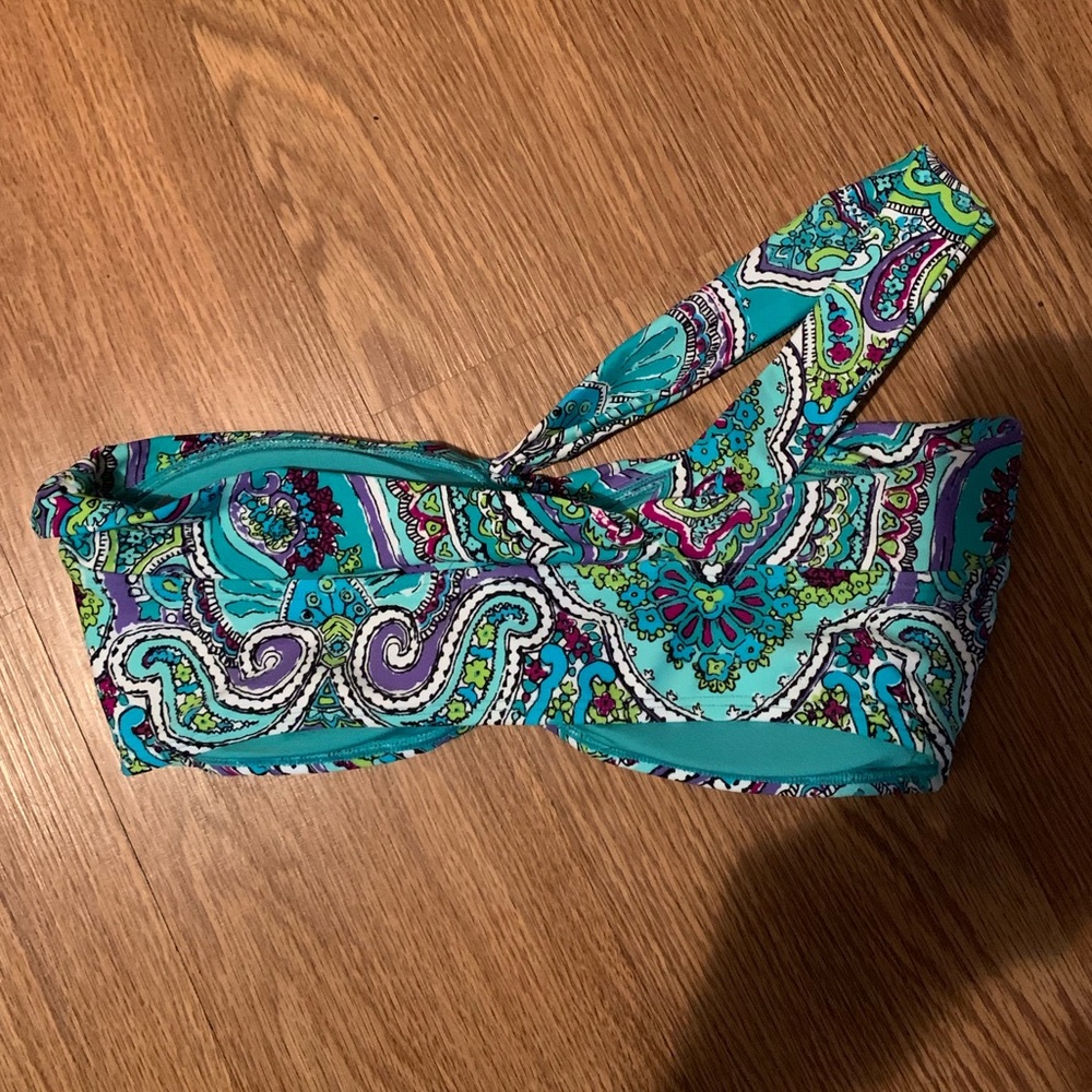 Aerie paisley bandeau bikini top! - Picture 2 of 4